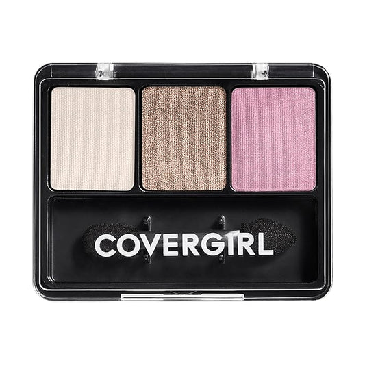 COVERGIRL - Eye Enhancers 3-Kit Eyeshadow, silky, sheer formula, double ended applicator, 100% Cruelty-free-Velvo Beauty