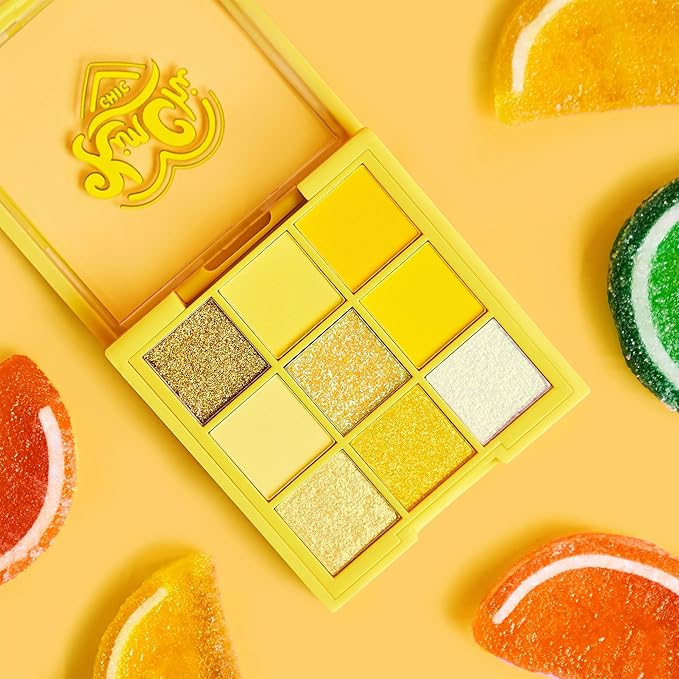 Kimchi Chic Beauty Citrus Queen - 9 Shades in 1 Makeup Palette - 02 LEMON-Velvo Beauty