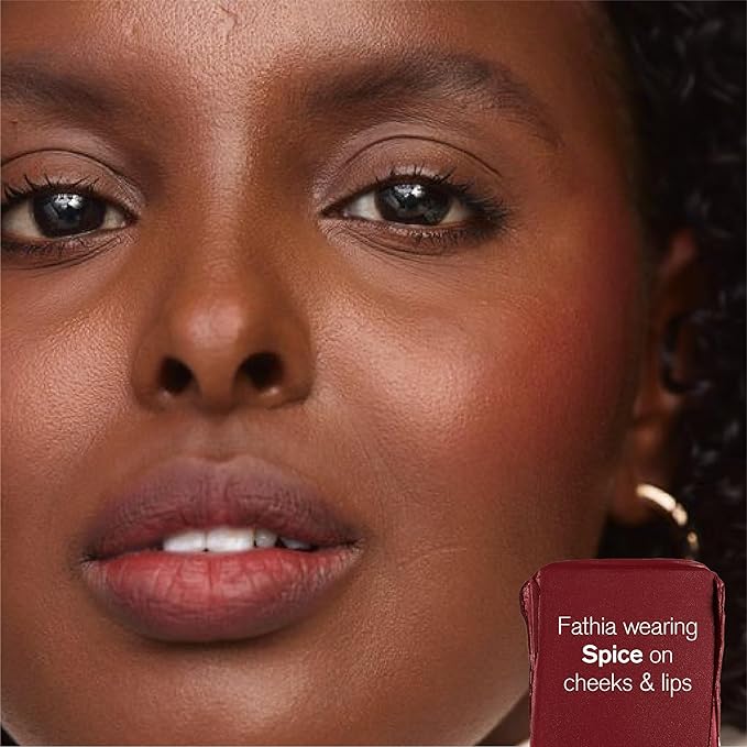 AMI COLÉ Desert Date Cream Blush & Lip Multistick (Spice), moisturizing lip tint, lip and cheek stain, natural lip color-Velvo Beauty