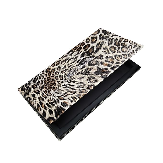 Magnetic Makeup Palette Leopard Empty Makeup Palette for Eyeshadow Lipstick Blush Powder-Velvo Beauty