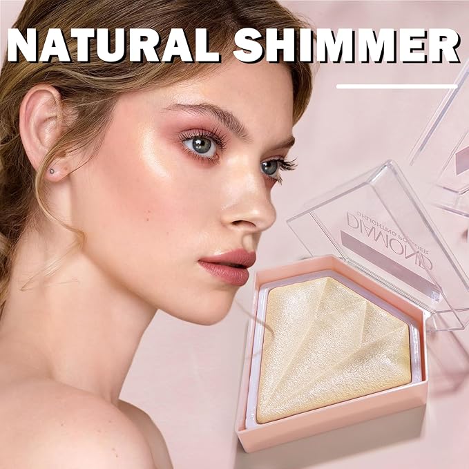 White Highlighter Makeup Palette Face Highlighter Powder Iluminadores De Maquillaje Narutal Shimmer Glitter Highlighter Contour Powder Makeup Palette-02 Quicksand Gold-Velvo Beauty