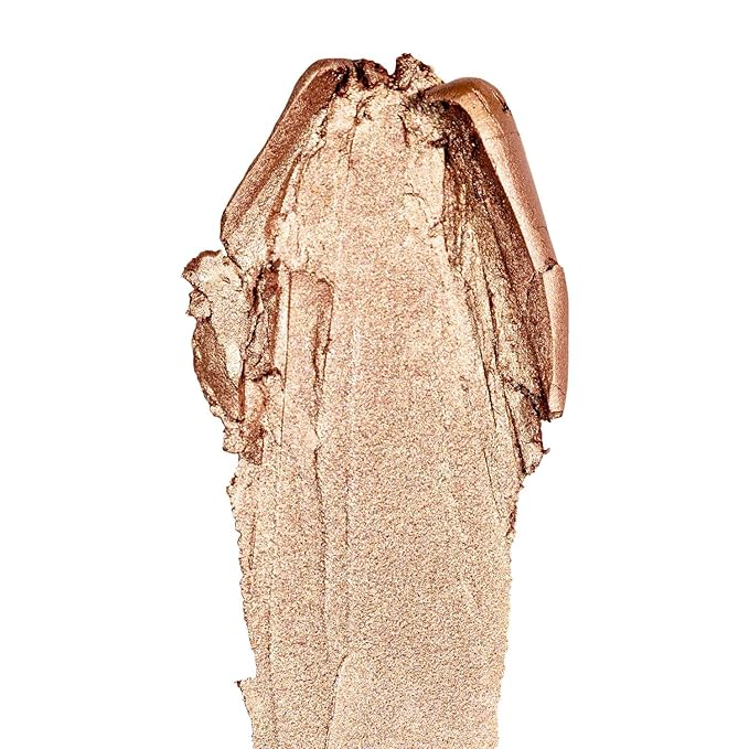 Palladio Waterproof Eyeshadow Stick with Blending Sponge, Long Lasting & Effortless Application, Smudge Free & Crease Proof Formula, Matte & Shimmer Shades, Buildable Eye Shadow (Champagne Shimmer)-Velvo Beauty