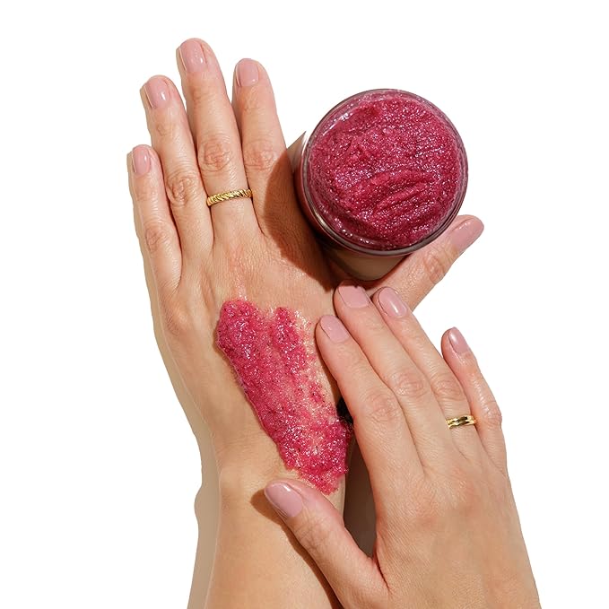 Nopalera Hibiscus Cactus Flower Exfoliant - Exfoliating Face & Body Scrub, 3-in-1 Cleanser, Exfoliator, & Moisturizer, Vegan, Cruelty-Free, Natural Floral Scent, Dye Free, 6 oz.-Velvo Beauty