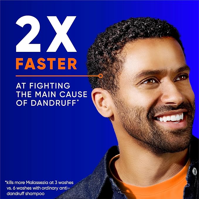 Head & Shoulders Clinical Strength Dandruff Shampoo and Conditioner Set, Dry Scalp Relief, Up to 100% Flake Protection, Selenium Sulfide Formula, 13.5 & 9.1 Fl Oz, 2 Pack-Velvo Beauty