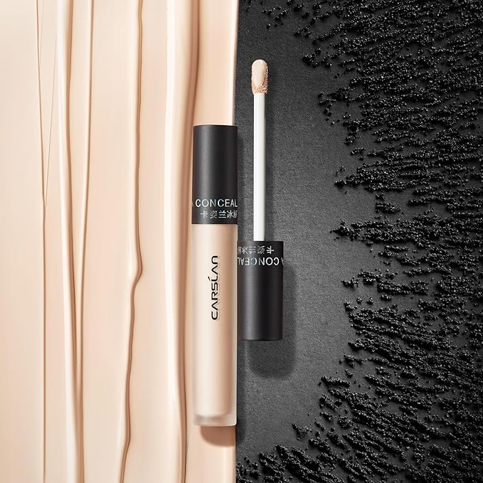 Hydrating Concealer - Full Coverage Matte Finish, 16H Long Lasting Corrects Dark Circles, Redness, Blemishes, 01 Ivory-Velvo Beauty