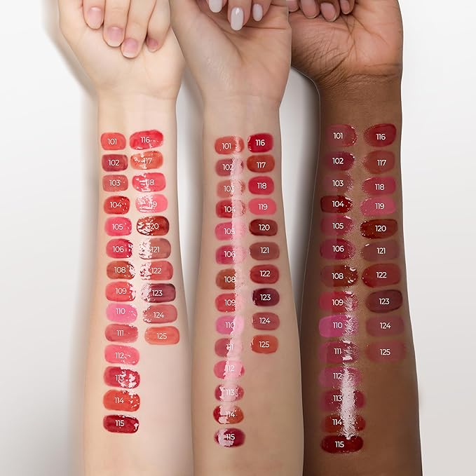 Laka Fruity Glam Tint, 4.5g/0.15 oz., Glowing Lip Stain with Wide Color Spectrum, Hydrating & Lightweight Texture, Long-Lasting Bold Stain, Non-Sticky, Vegan, K-Beauty (#108 Salty)-Velvo Beauty