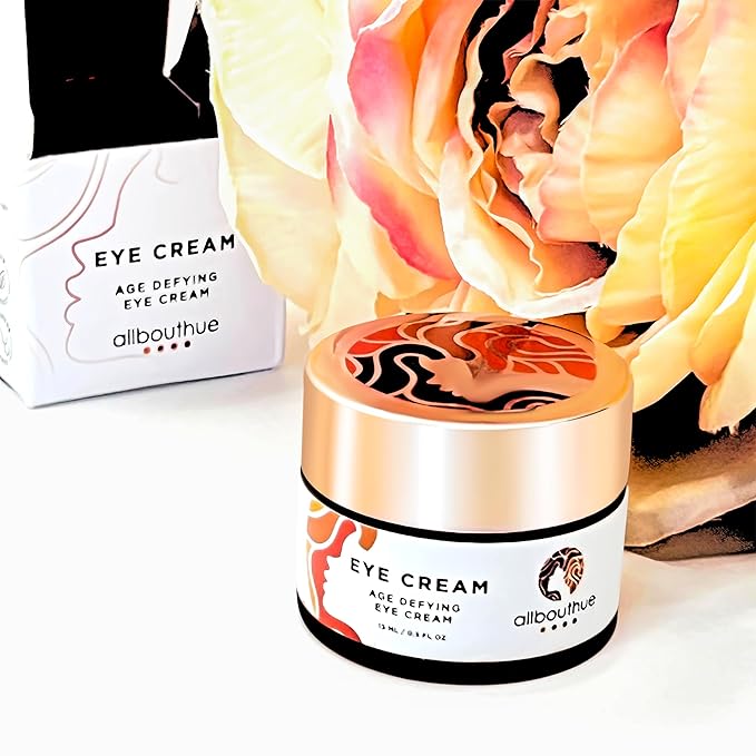 AllBoutHue Age Defying Eye Cream | Hydrating, Nourishing, Easy Absorbing and Long Lasting Effect, 0.5 Fl Oz-Velvo Beauty