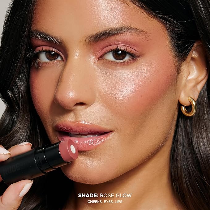Nudies Matte + Glow Core All Over Face Blush Color - Rose Glow-Velvo Beauty