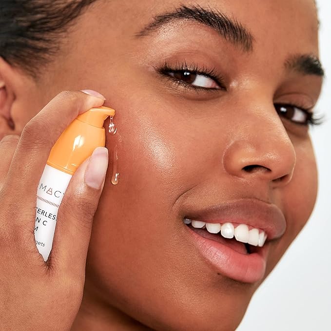 Farmacy 10% Vitamin C Serum for Face - Brightening Vitamin C Face Serum to Firm + Smooth Skin Texture - L Ascorbic Acid + Tangerine Peel Infused Skin Care to Hydrate and Even Skin Tone (30ml)-Velvo Beauty