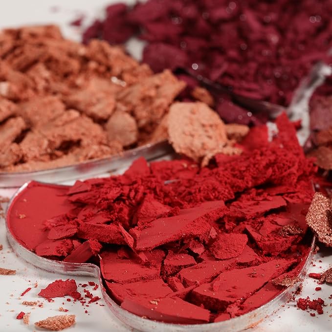 Blush Palette, Bronzer Matte Blush and Highlighter Palette, Cheek Blush Makeup, Bright Pink Blush Powder, Rose Magenta Peach Red, Talc Free-Velvo Beauty