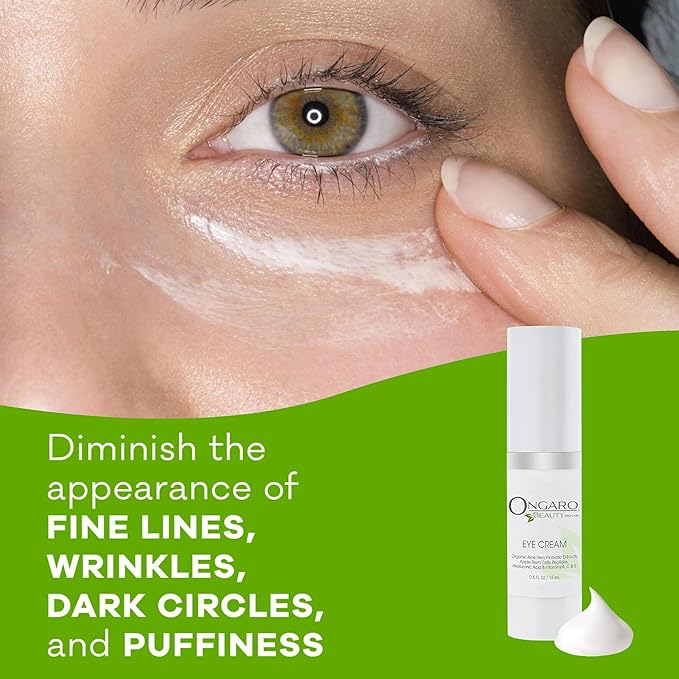 Eye Wrinkle Cream for Women - Organic Anti-Aging Dark Circles Under Eye Treatment - Under Eye Cream for Puffiness and Bags Under Eyes, Crow's Feet- Hyaluronic Acid, Vitamins A, C & E-Velvo Beauty
