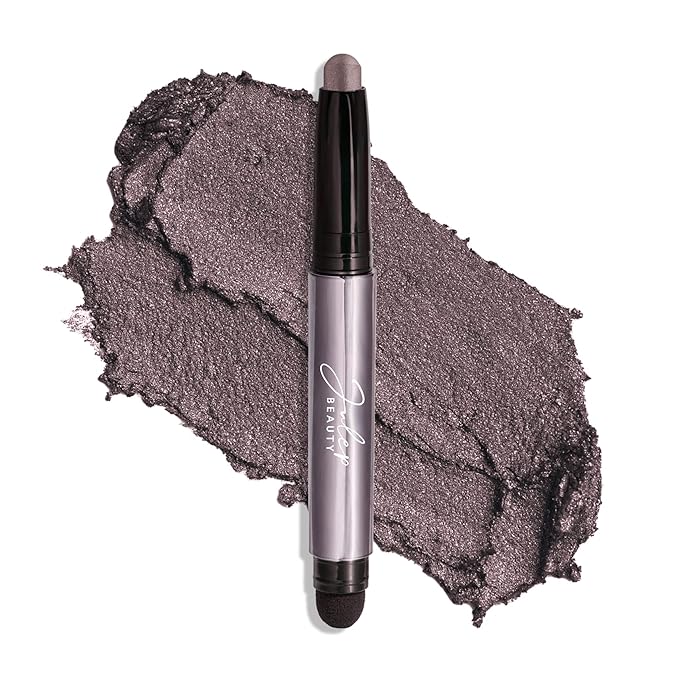 Julep Eyeshadow 101 Cream-to-Powder Waterproof Shadow Stick – Smoky Amethyst Shimmer – Long-Lasting, Crease-Proof, Rich Purple Shimmer Cream Eyeshadow with Built-in Smudger-Velvo Beauty