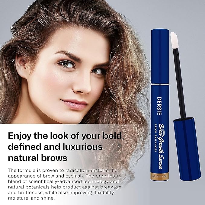 Dersie Eyebrow Growth Serum (0.17 Fl Oz (Pack of 2))-Velvo Beauty