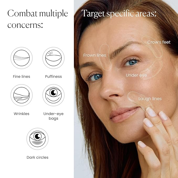 Qure Skincare MicroInfusion Targeted Patches - 8 Pairs of Targeted Under Eye Patches Formulated for Fine Lines & Wrinkles - Retinol, Caffeine, Niacinamide & Peptides - Dissolvable for Overnight Use-Velvo Beauty