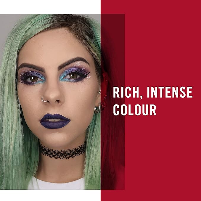 Rimmel London Magnif'Eyes Eyeshadow Palette, 12 Shades, Blendable Formula, Versatile, 008, Electric Violet, 0.5oz-Velvo Beauty