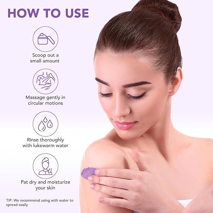 Botanic Hearth Dreamy Lavender Body Scrub 8.8 Fl Oz | Gently Exfoliates And Moisturizes Skin, Infused With Natural Lavender Oil And Essential Nutrients For Smooth And Radiant Skin-Velvo Beauty
