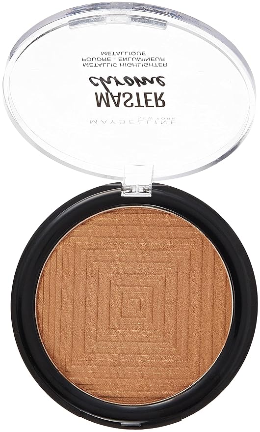 Maybelline Master Chrome Highlighting Powder 150 Molten Bronze 8g-Velvo Beauty