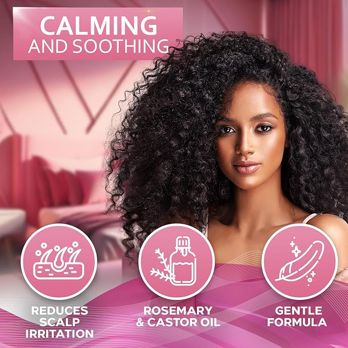 Rice Water Spray for Hair - With Rosemary, Biotin and Castor Oil - Tonic for Women and Men with Thinning Hair - Fermented Thickening Treatment to Fight Hair Fall - Daily Strengthening Leave In Formula-Velvo Beauty