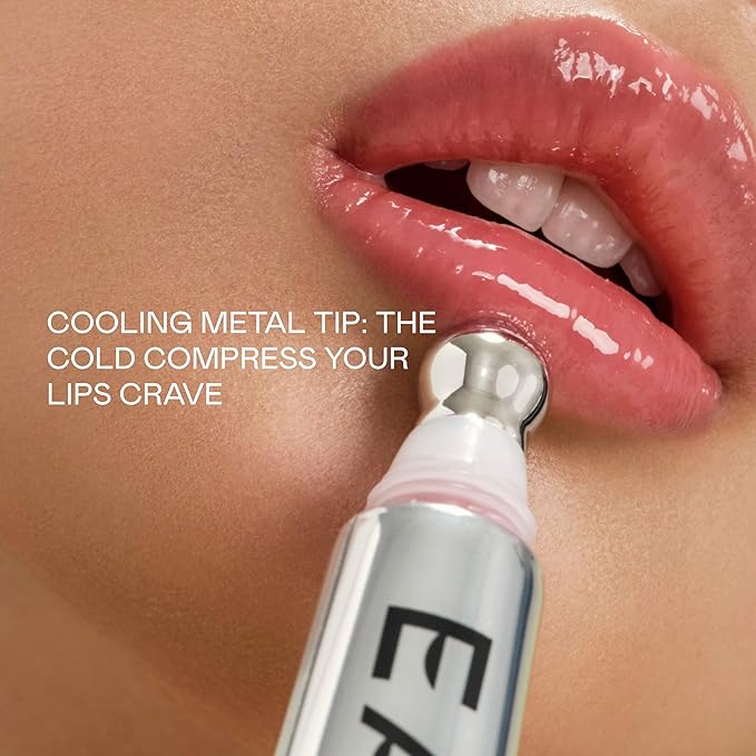 EADEM Le Chouchou Lip Softening Balm, Lip Gloss for Women, Lip Plumper & Lip Mask, Overnight Hydrating & Moisturizing Luxury Lip Balm, 0.5 oz, Bissap Glaze-Velvo Beauty