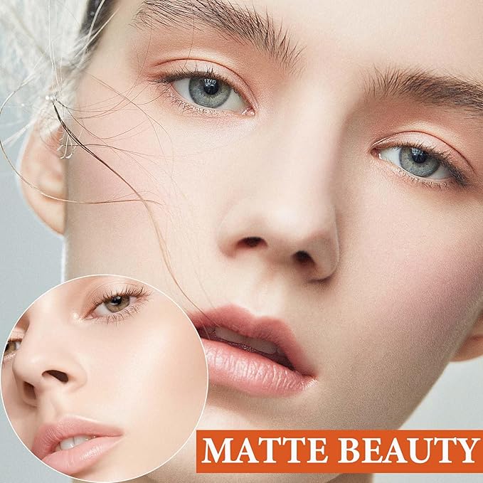 Oil Control Loose Face Powder,Translucent Setting Powder With a Powder Puff Long Lasting Makeup Covering Blemishes Brightens Skin Tone,Natural Matte Loose Powder for Women(1)-Velvo Beauty