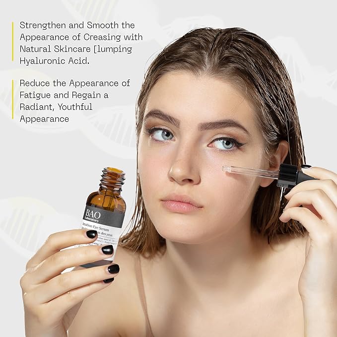 Intuition Eye Serum | Vitamin E, Cucumber Seed Oil And Hyaluronic Acid | Eye Serum for Wrinkles, Finelines and Dark Spots | Best Eye Serum For All Skin Types (30 ML)-Velvo Beauty