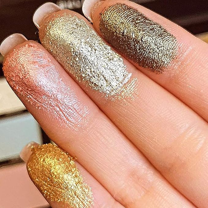 24 Shade Eyeshadow Palette Ibiza glamorous shimmers bold mattes strong pastel tones long lasting full pigment-Velvo Beauty