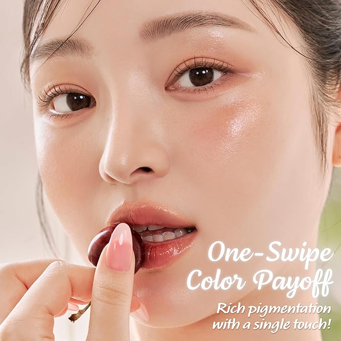 Touch in Sol In My Heart Stick Blush (#Reddish brick) – Cream Blush Stick for Cheeks, Eyes & Lips – Korean Makeup Cheek – Creamy, Blendable Milk Blushe for Dewy Glow, Natural Finish, k beauty, 0.21 Oz-Velvo Beauty