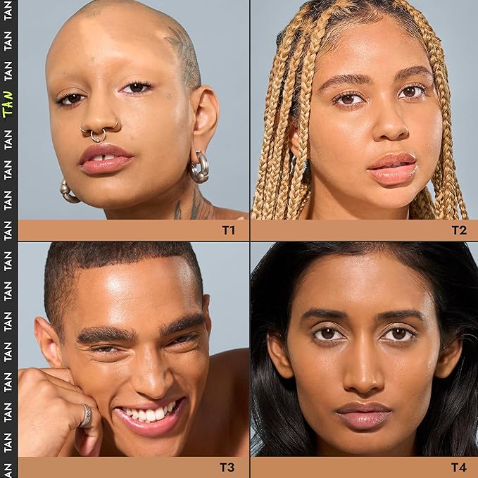 COVER FX Power Play Foundation - Shade T4 - Buildable Full Coverage - Waterproof Sweat-Proof Transfer-Proof - Natural Matte Finish - All Skin Types-Velvo Beauty