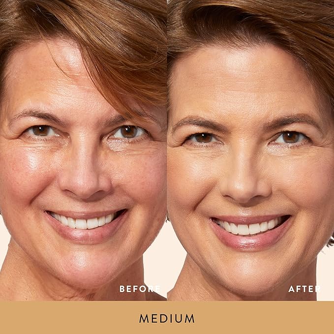 LAURA GELLER NEW YORK The Ideal Fix Concealer - Medium - Buildable Medium to Full Coverage Liquid Concealer - Covers Under Eye Dark Circles & Blemishes - Long-Lasting-Velvo Beauty