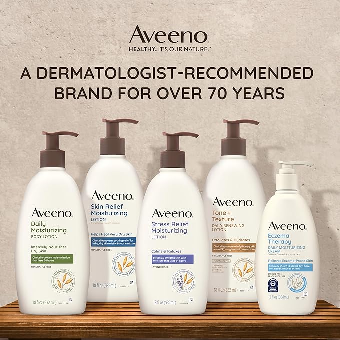 Aveeno Skin Relief Intense Moisture Repair Body Cream with Triple Oat & Shea Butter Formula, Helps Relieve & Restore Extra-Dry Skin with Long-Lasting Moisture, Fragrance-Free, 11 oz-Velvo Beauty