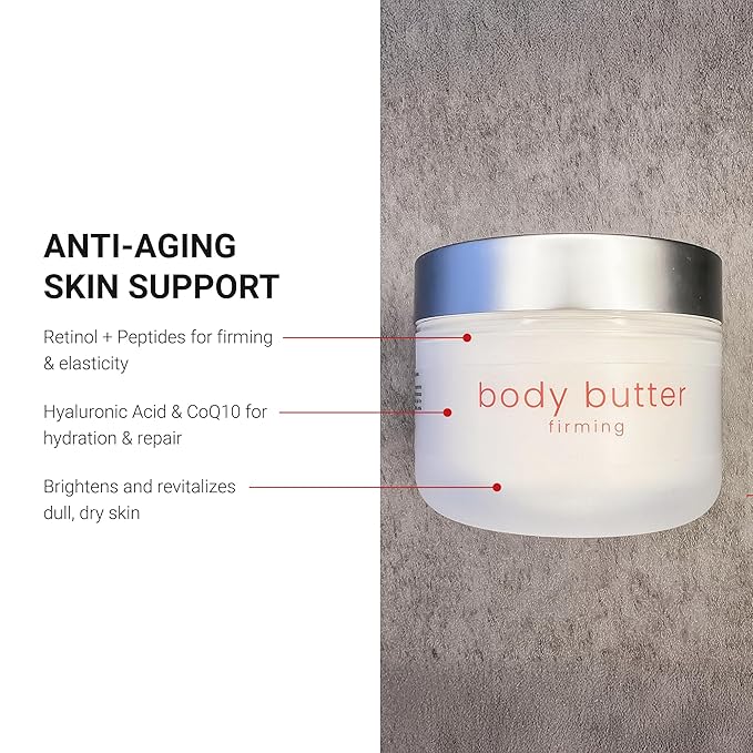 LifeCell Firming Body Butter – Anti-Cellulite Cream with Caffeine, Ginseng & Argan Oil – Ultra-Hydrating Anti-Aging Moisturizer for Legs, Thighs, Hips & Arms – Skin Tightening Lotion for Women-Velvo Beauty