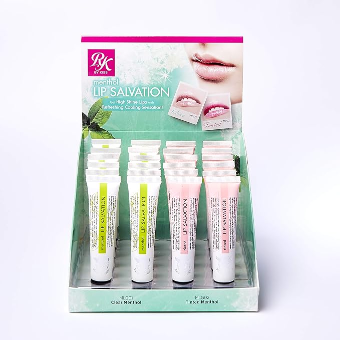 Ruby Kisses Menthol Lip Salvation Clear Lip Gloss (MLG02 - Tinted)-Velvo Beauty