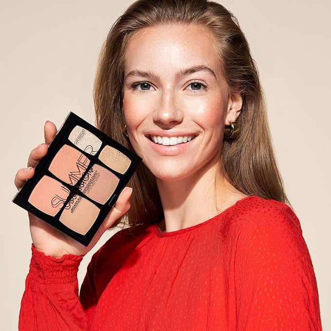 Catrice | Summer Obsession Bronzer, Blush, & Highlighter Palette Matte and Glow | Face Makeup for All Skin Types | Vegan & Cruelty Free | Made Without Parabens & Microplastic Particles-Velvo Beauty