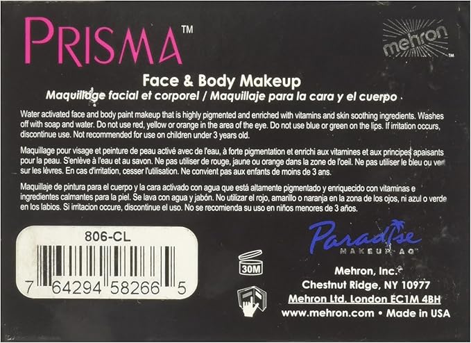 Mehron, Paradise Makeup AQ Prisma BlendSet, Cool-Velvo Beauty