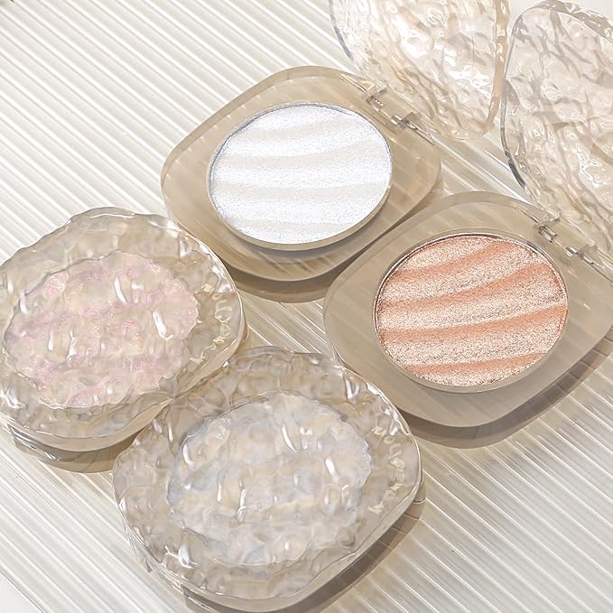 Boobeen Highlighter Makeup Palette, Long Lasting Glow Shimmer Illuminator Contour Powder for Face Radiant Glow-Velvo Beauty