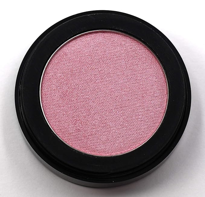 Pink Glow Satin Light Baby Pink Opal Sunkissed Shimmering Shimmer Pressed Powder Single Vegan Eyeshadow; Talc, Paraben & Cruelty Free-Velvo Beauty