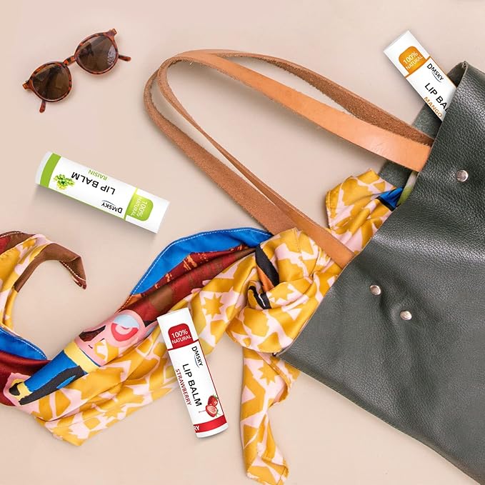 DMSKY 60 Pack Lip Balm, Natural Lip Balm Bulk with Vitamin E and Coconut Oil, Moisturizing Soothing Chapped Lips, Gifts for Women Stocking Stuffers Party Favors-Velvo Beauty