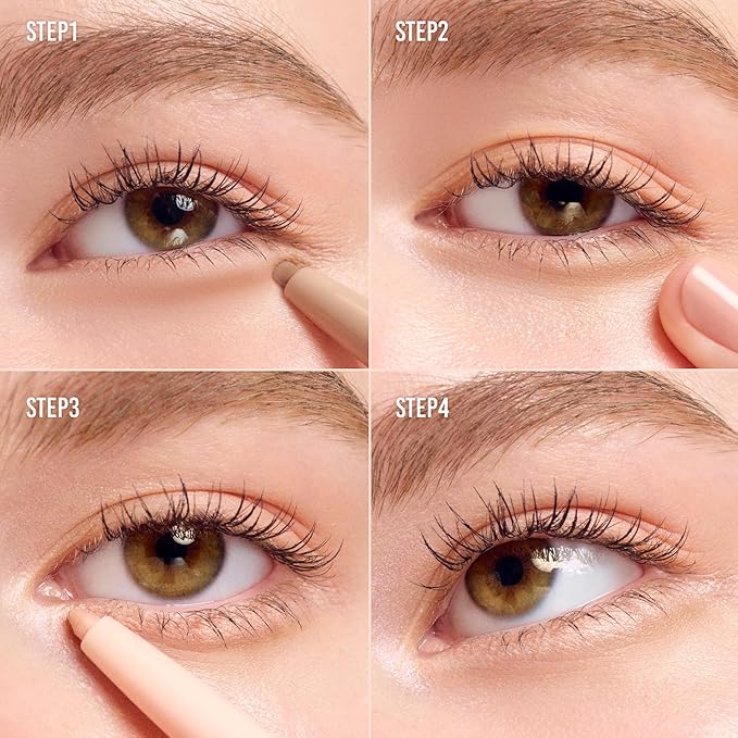 COLORGRAM Under Eye Highlighter Stick 03 Real Tone | Silky-Smooth Long-Lasting Highlighter & Contouring Stick for Smudge-Proof, Shining Daily Makeup | K-Beauty Face Highlighters & Luminizers-Velvo Beauty