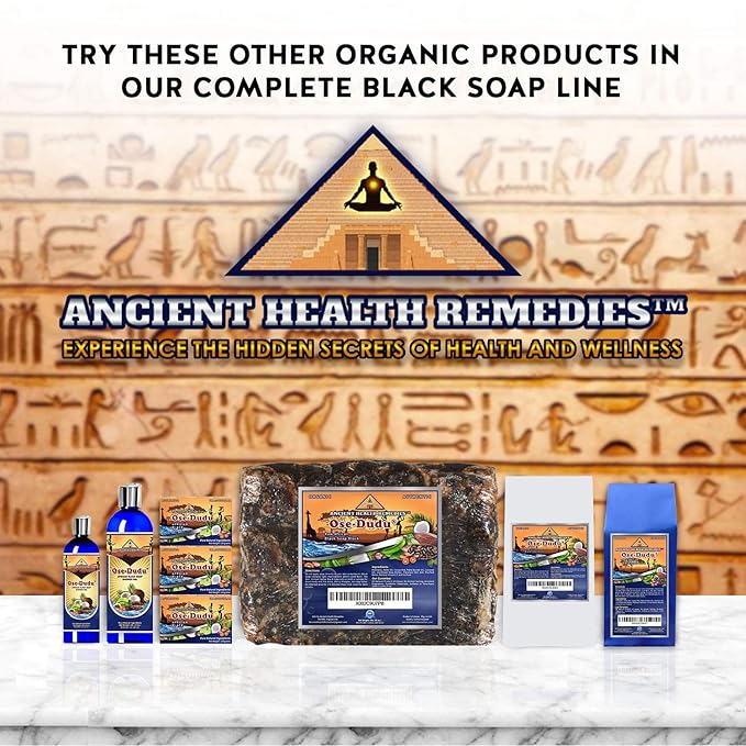 Organic, Anti-Bacterial OSE DUDU LIQUID BLACK SOAP GEL 2 LB (32 oz) Acne Eczema Dry Skin Psoriasis Scar Removal Face and Body Wash Skin Care (GHANA)-Velvo Beauty