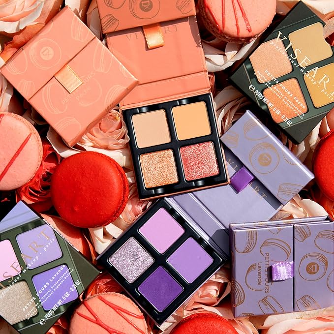 Viseart Paris Petits Fours Pro Luxe Makeup Palette (Peche)-Velvo Beauty