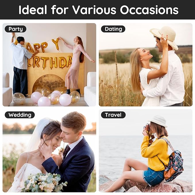 Segbeauty Perfume Travel Refillable, 5pcs 0.34 oz Portable Perfume Bottle, Empty Glass Sprayer Perfume Replacement Bottles for Travel Scent Toiletries Pump Bottle-Velvo Beauty