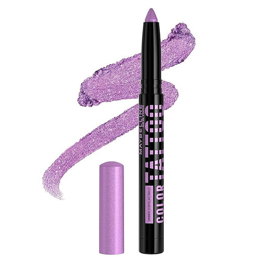Maybelline Color Tattoo Longwear Multi-Use Eye Shadow Stix, Eye Makeup, I am Fearless (Purple Shimmer)-Velvo Beauty