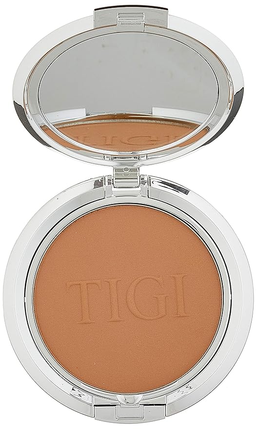 TIGI Cosmetics Powder Foundation, Entice, 0.37 Ounce-Velvo Beauty
