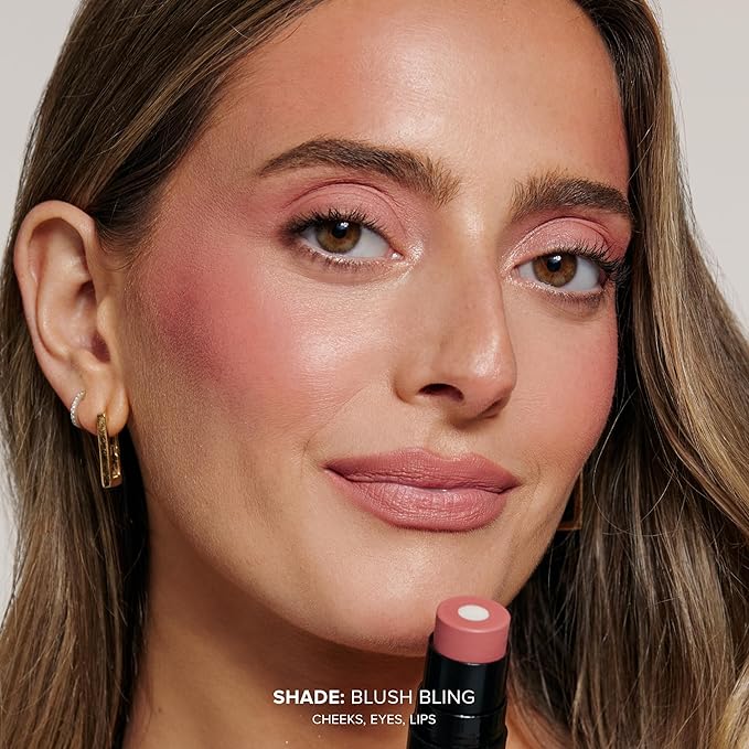 Nudies Matte + Glow Core All Over Face Blush Color - Blush Bling-Velvo Beauty