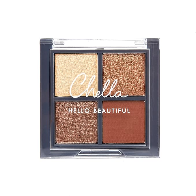 Chella Makeup Eyeshadow Palette, Travel Size, Manifest-Velvo Beauty