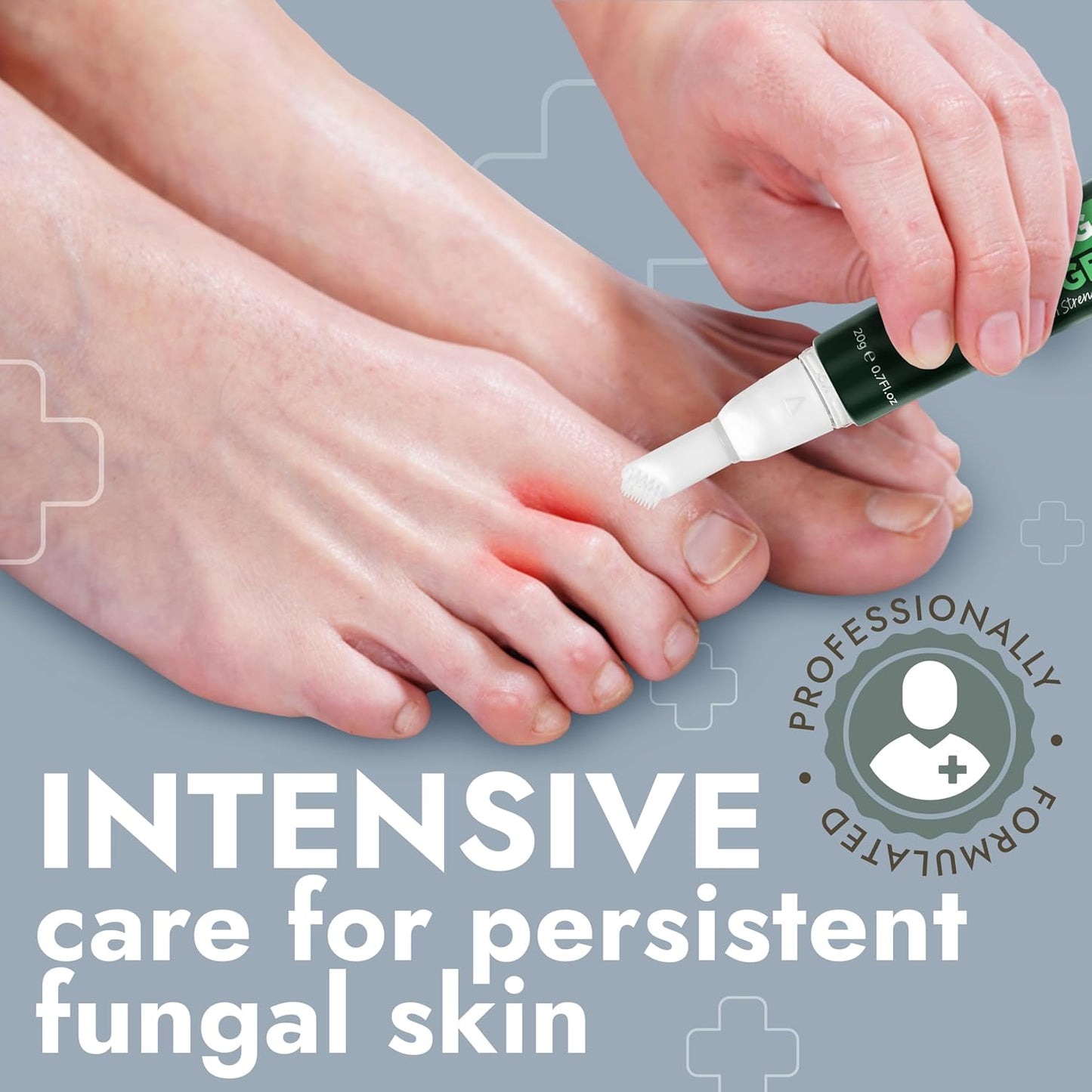 Tea Tree Oil Antifungal Foot Gel | Relieves Jock Itch, Athleteβs Foot & Ringworm | Soothes Itching & Burning | Moisturizes Dry, Cracked Feet | No-Touch Applicator | 1-Week Treatment Option | 20g-Velvo Beauty