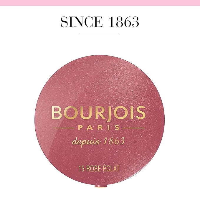 Bourjois Blush for Women, 15 Rose Eclat, 0.08 Ounce-Velvo Beauty