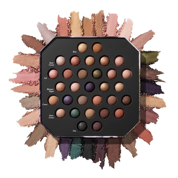 LAURA GELLER NEW YORK The Ultimate Palette Baked Eyeshadow Palette Sensation Soiree - 31 shades - Matte and Shimmer Shades - Pigmented Crease-Proof Eye Makeup-Velvo Beauty