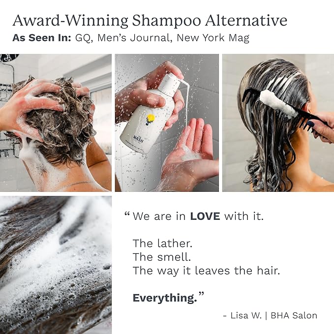 Highland: The Wash. Your new hair and scalp optimized shampoo alternative. Hydrating, balancing, nourishing & strengthening. Crafted with botanical ingredients.-Velvo Beauty