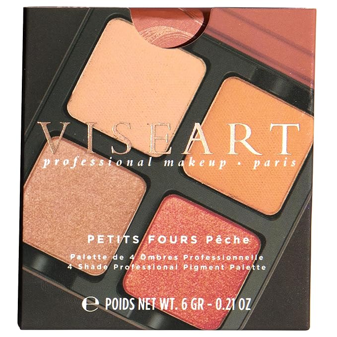 Viseart Paris Petits Fours Pro Luxe Makeup Palette (Peche)-Velvo Beauty